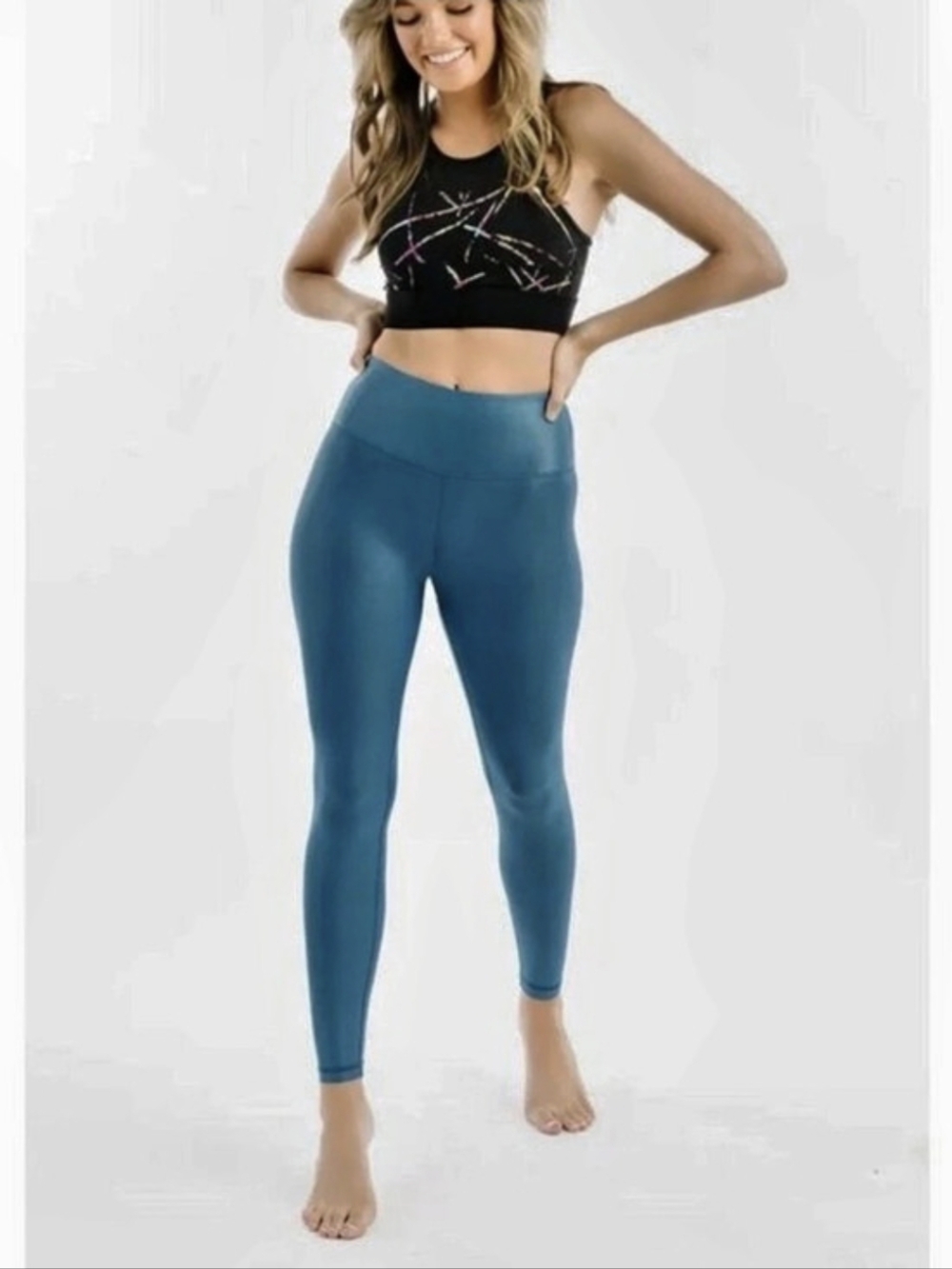 ZYIA ACTIVE SIZE 14/16 Light N Tight 7/8 Leggings